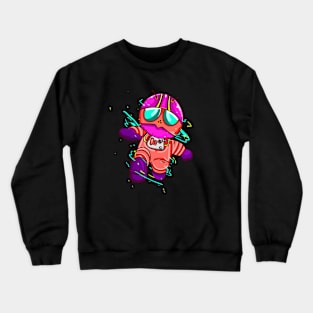 advanced robot doll Crewneck Sweatshirt